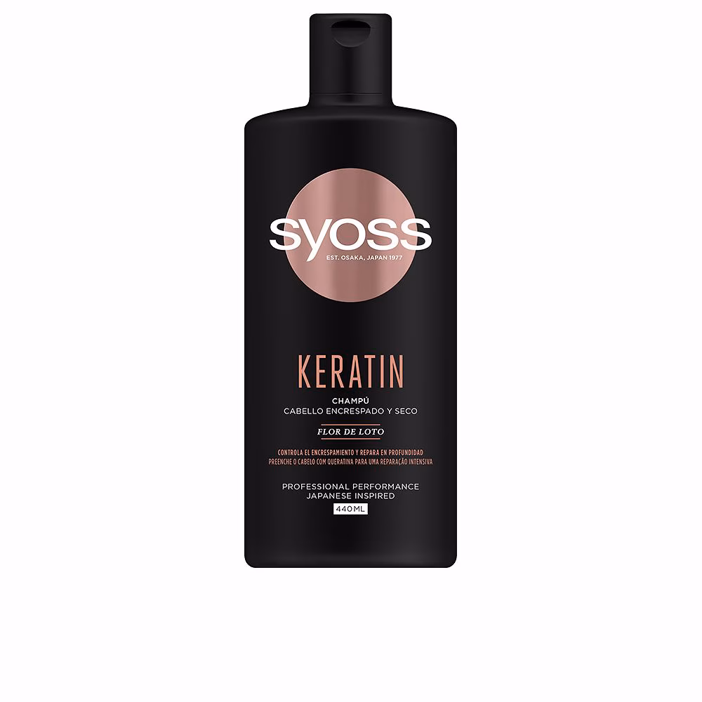 KERATIN-Shampoo für krauses und trockenes Haar
