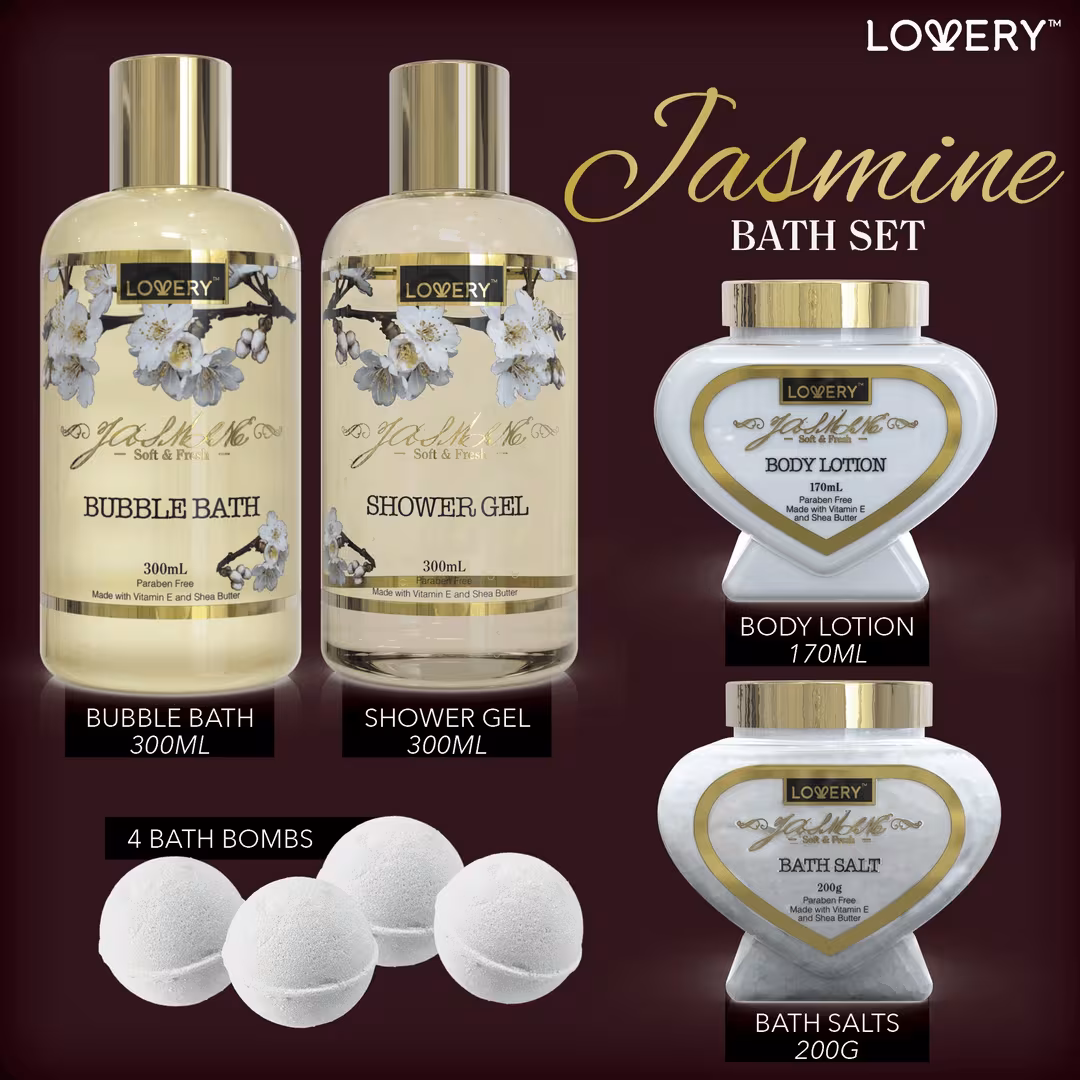 Lovery  Jasmine Premium Home Spa & Makeup Set