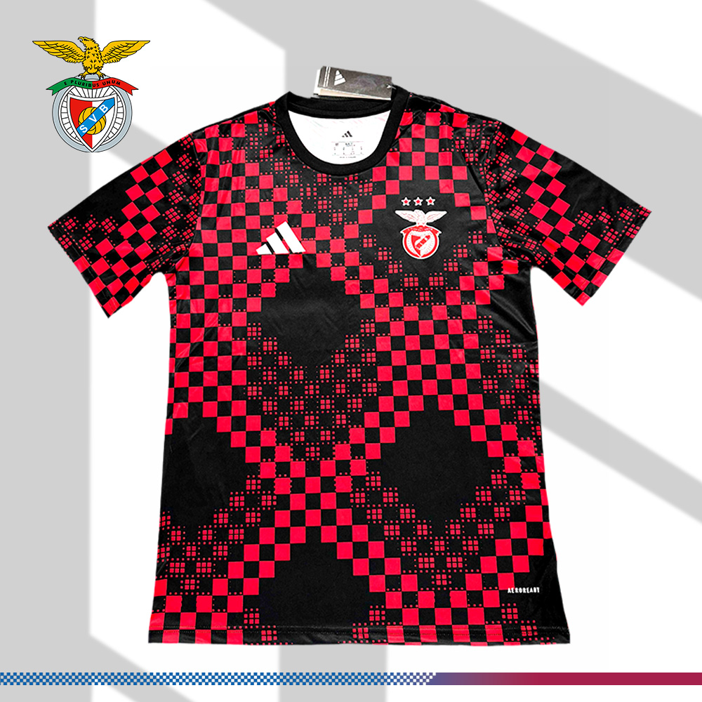2025/2026 Benfica Football Club Pre-match Training Football Shirt（Fan Edition）