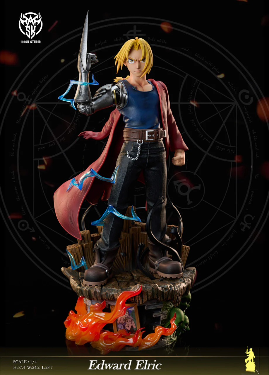 Fullmetal Alchemist - Edward Elic | 1:4 Resin Statue | by Mask Studio