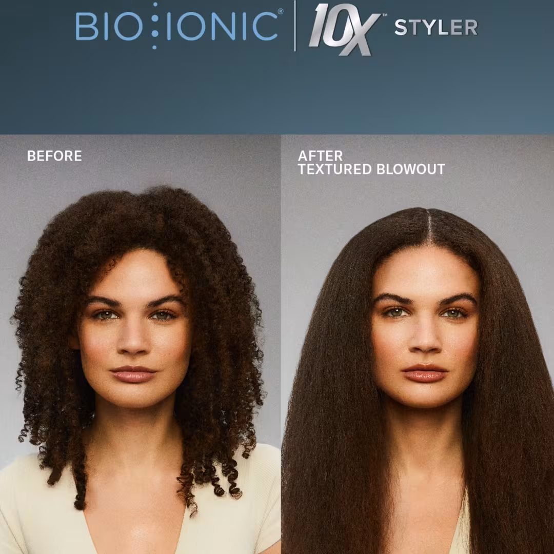 Bio Ionic  10X 1” Pro Hair Styling Iron