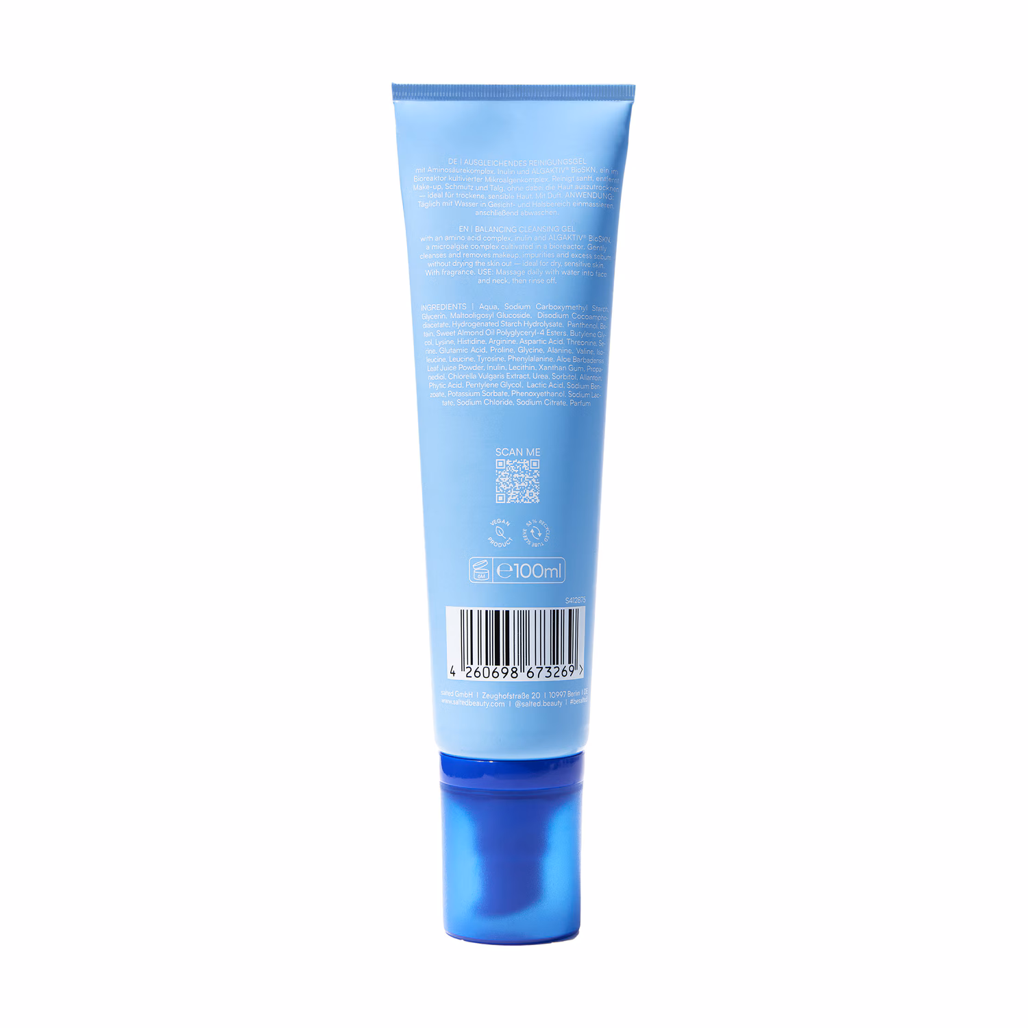 Mildes Reinigungsgel Serious Starter mit Duft