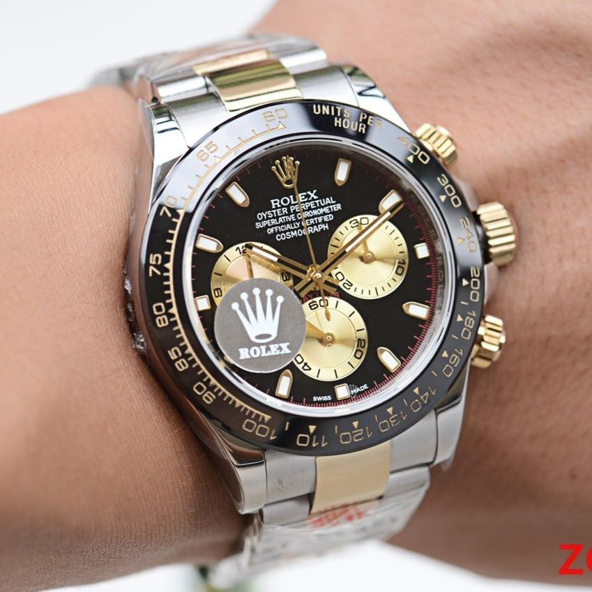 Rolex Watch DAYTONA TWO-TONE BLACK CERAMIC 116523 Watch
