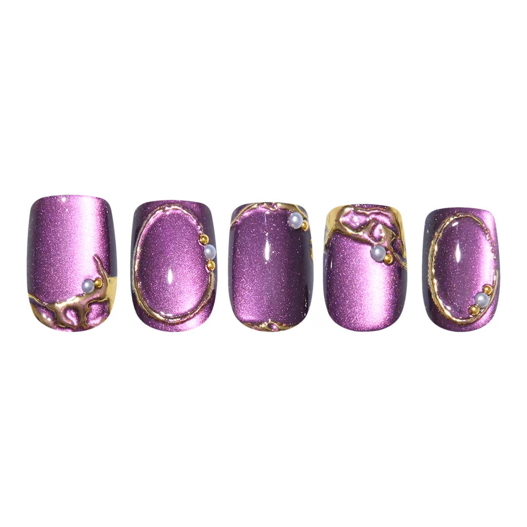 Glamnetic  Amethyst Press-On Nails