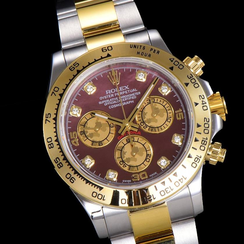 Rolex Watch DAYTONA CUSTOM TWO-TONE RED PEARL DIAL Watch