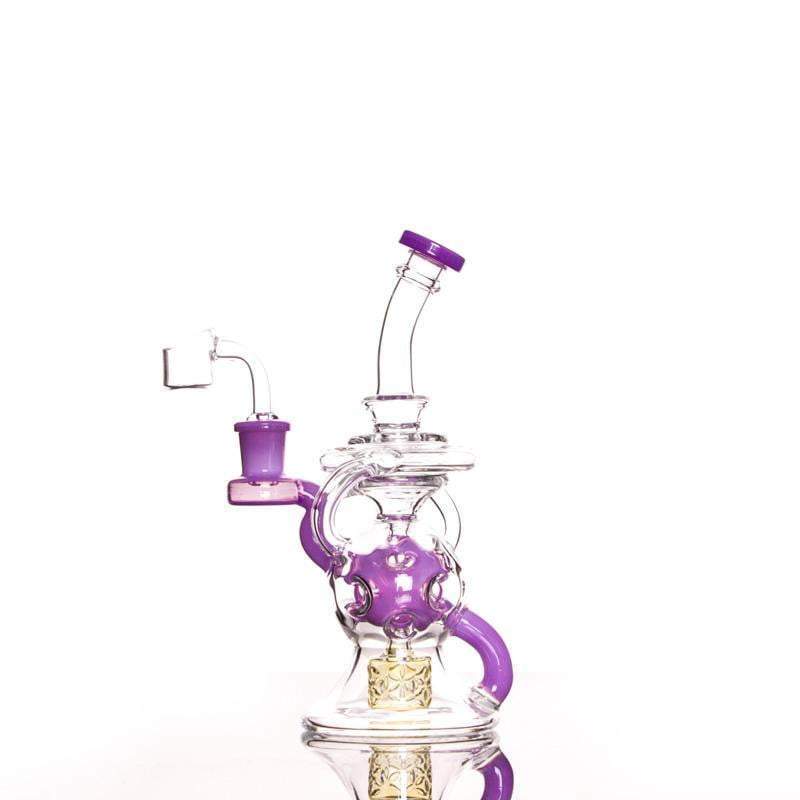 8 Inch 3 Fumed Dab Rig SOL EXO FTK F14.5mm