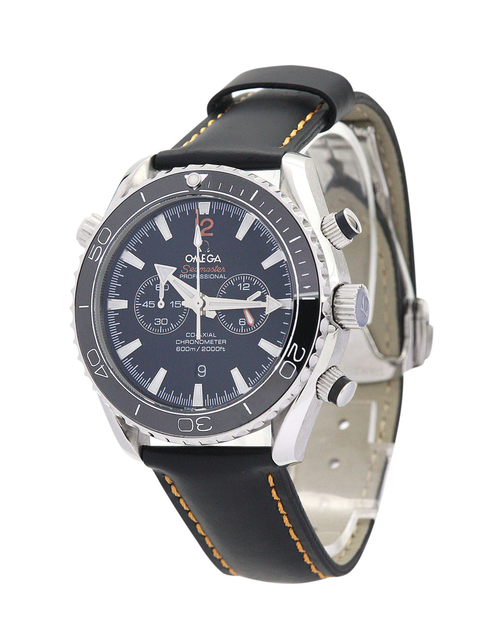 Replica Omega Speedmaster Date Black Case Stick Markers 44MM
