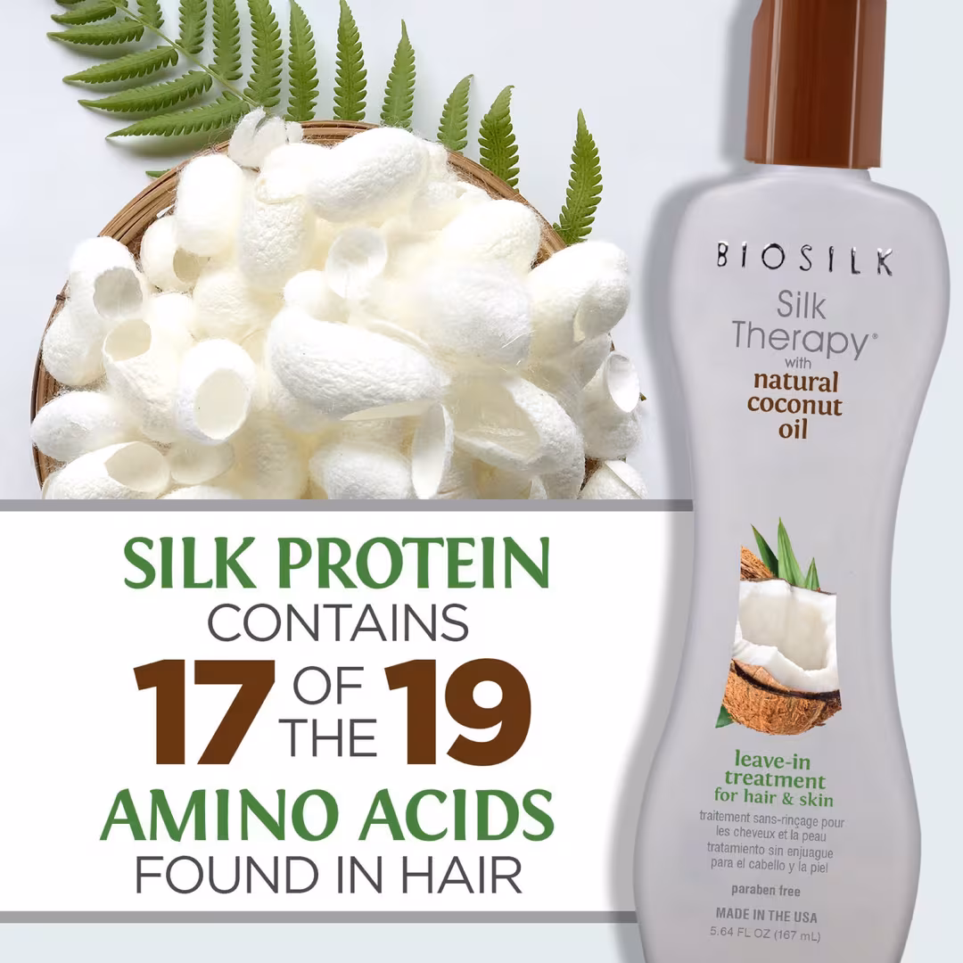 Biosilk  Silk Therapy with Organic Coconut Oil