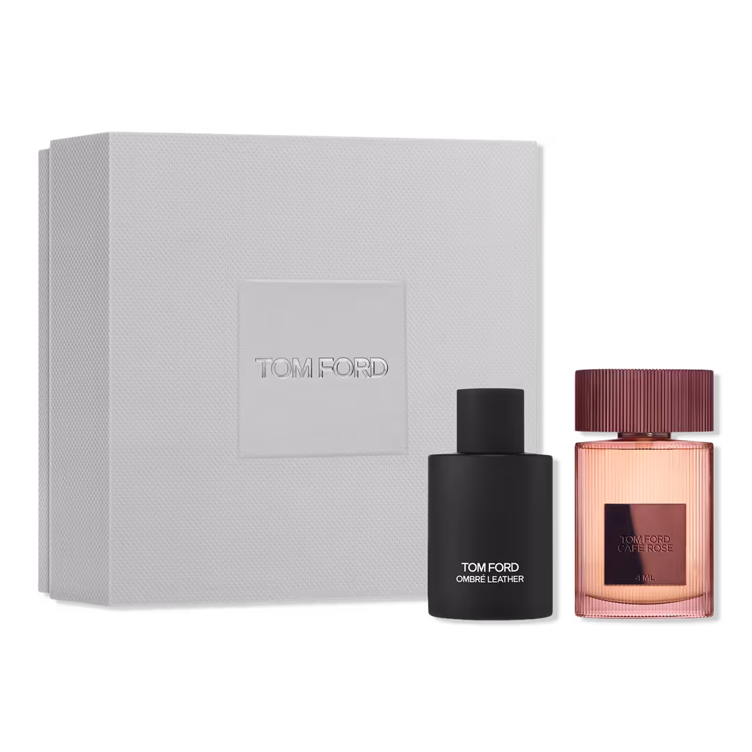 TOM FORD  Ombré Leather and Café Rose Discovery Set