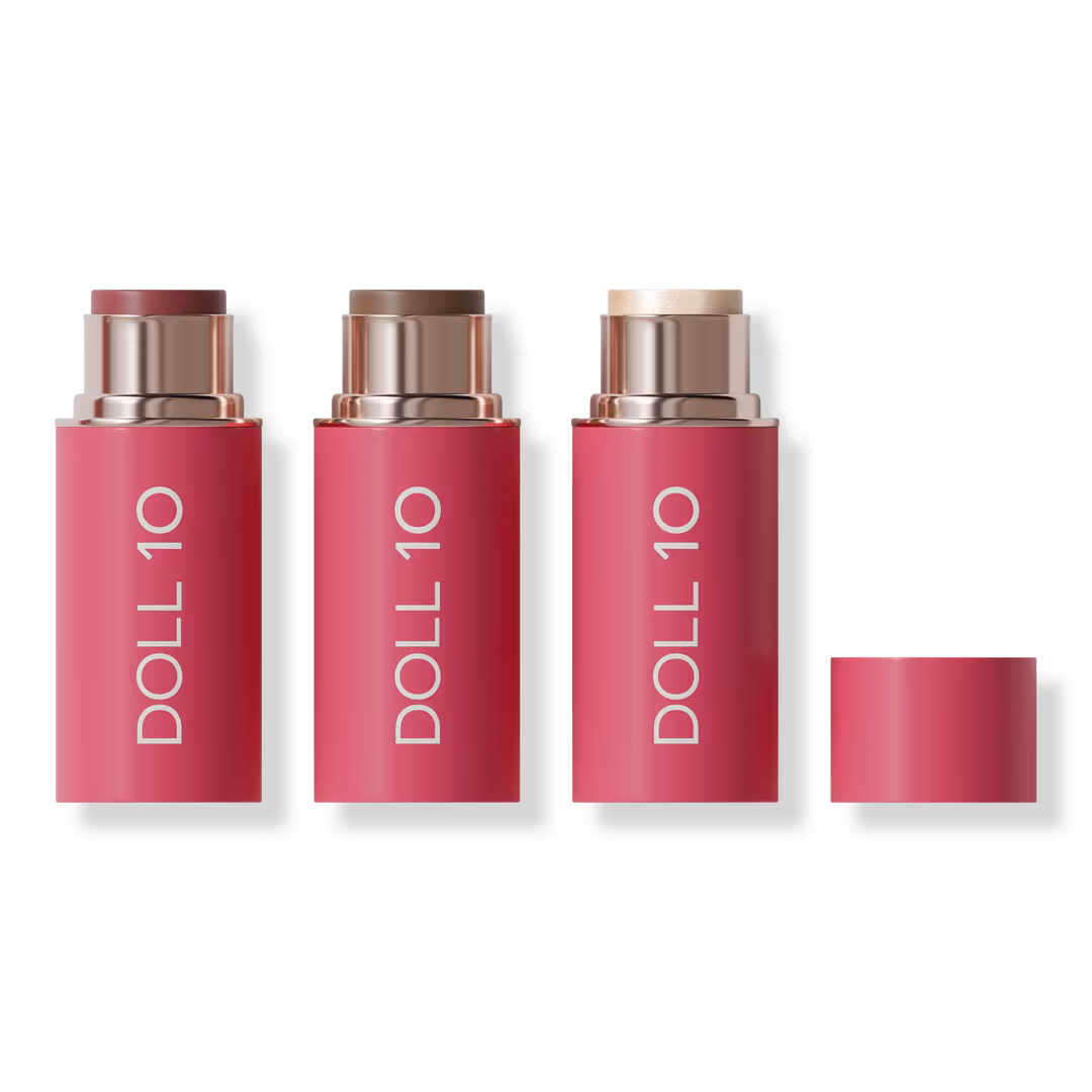 Doll 10  Glow Goals 3-Piece Peptide Plush Pop Sticks Collection