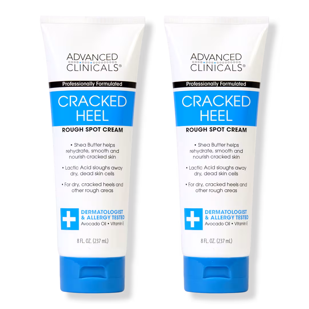 Advanced Clinicals  Cracked Heel Rough Spot Foot Cream