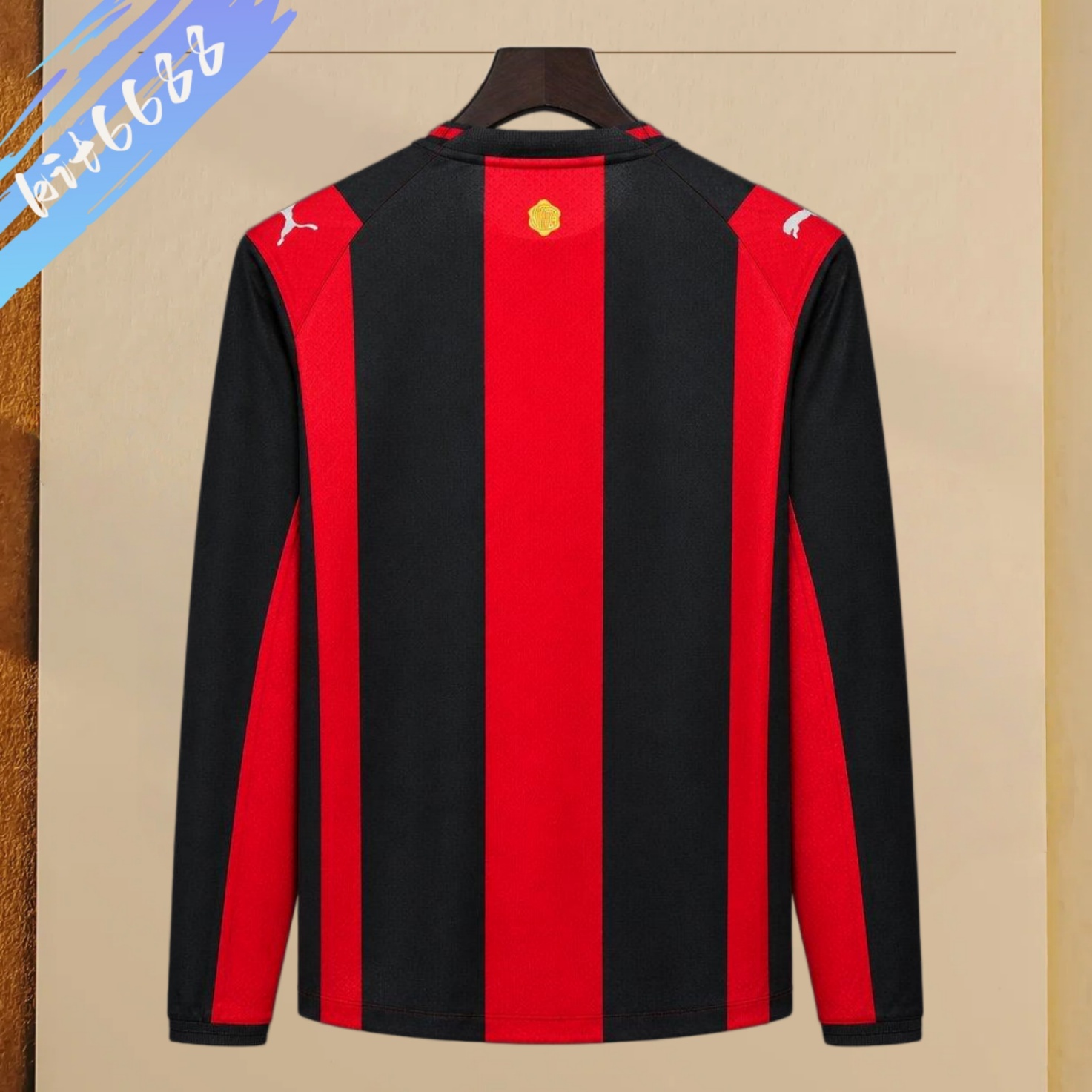 2026/2027 AC Milan Home Long Sleeve Football Shirt (Fan Edition)