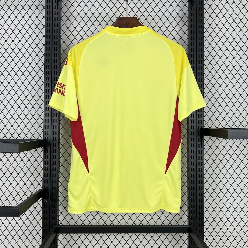 2025/2026 Arsenal Yellow Goalkeeper Football Shirt (Fans)