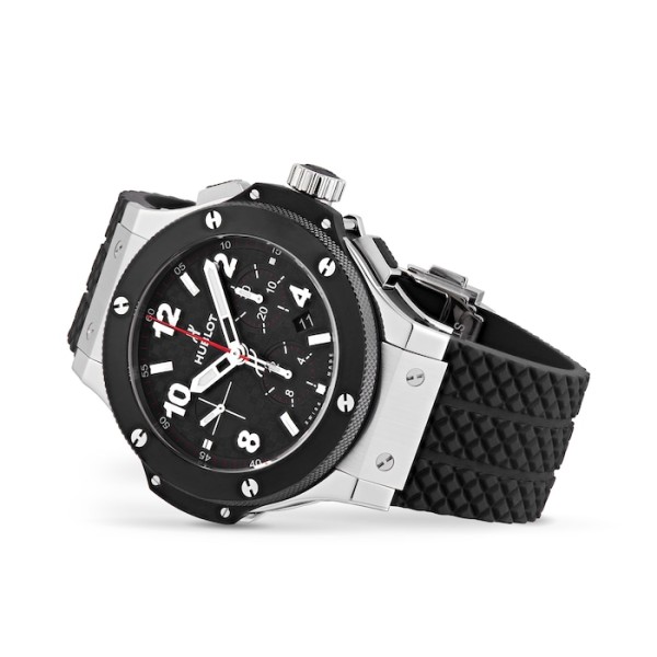 Replica Hublot Big Bang Men Automatic Black Rubber Watch 301.SB.131.RX