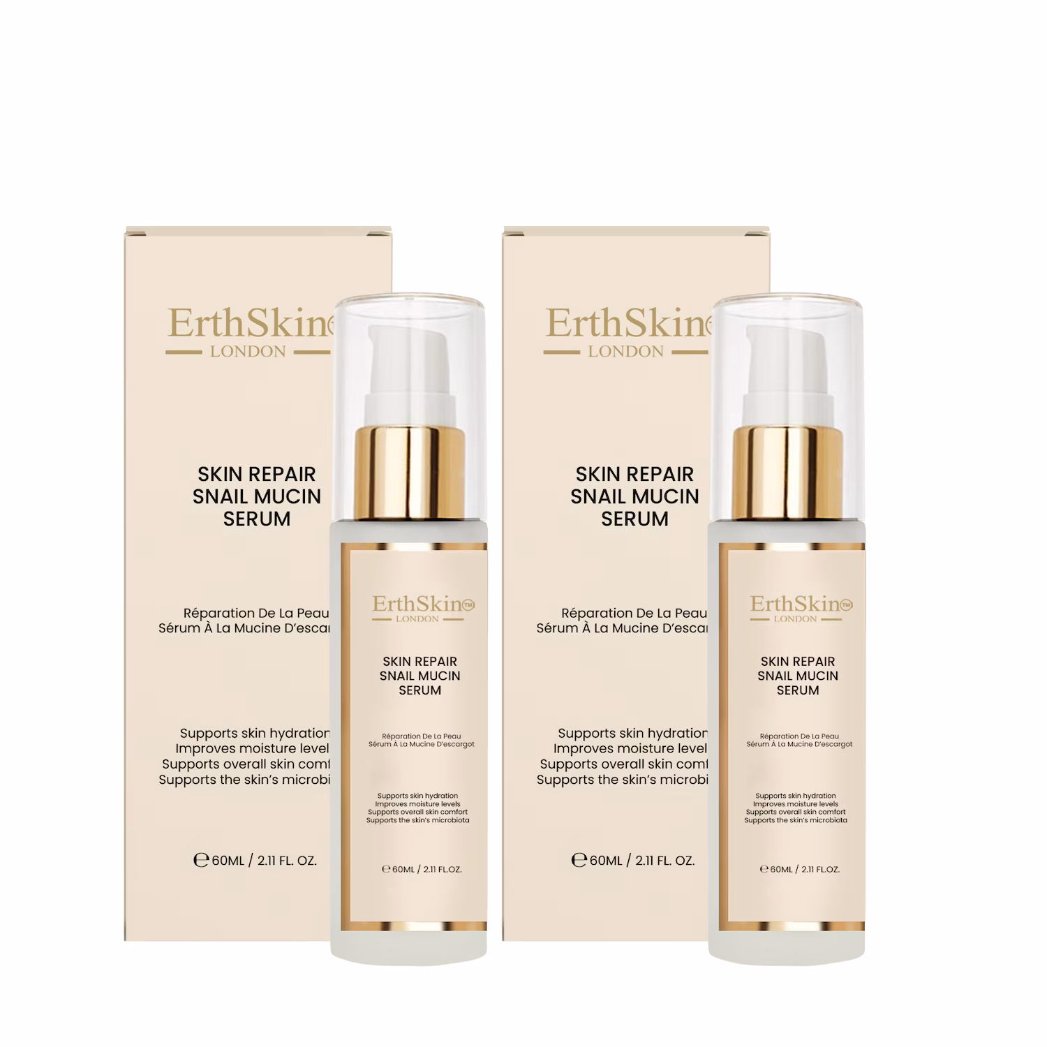 2x Schneckenserum zur Hautreparatur