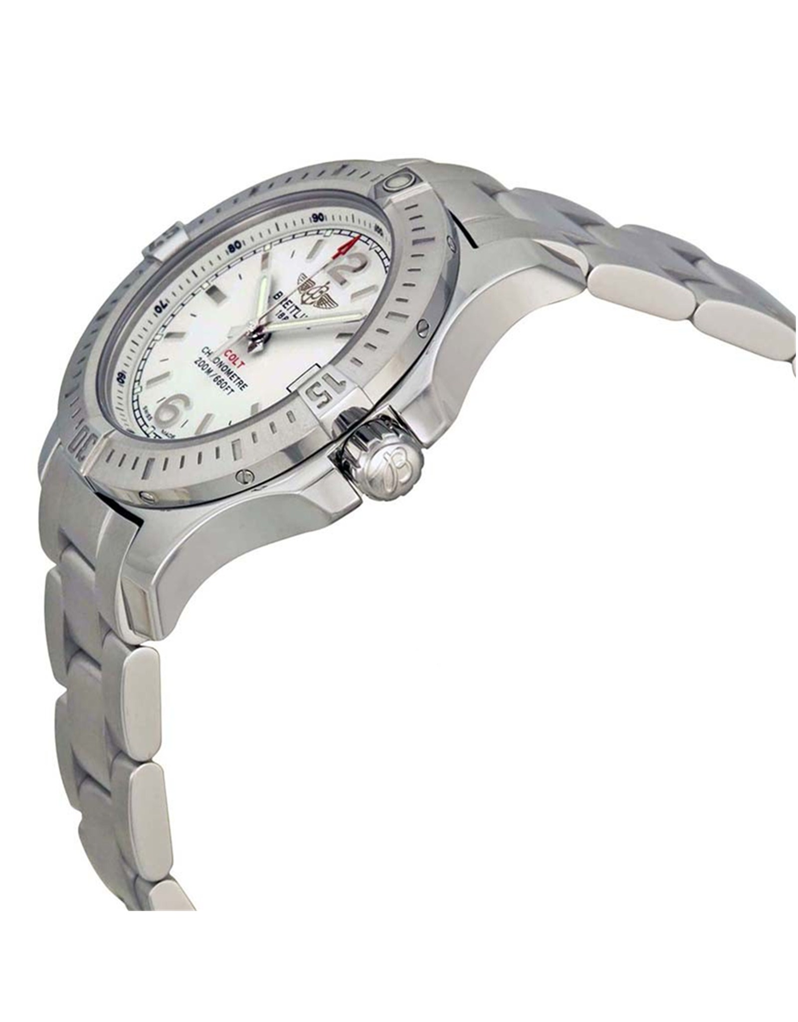 Replica Breitling Colt Stratus Silver Dial Ladies Watch A7738811 G793SS