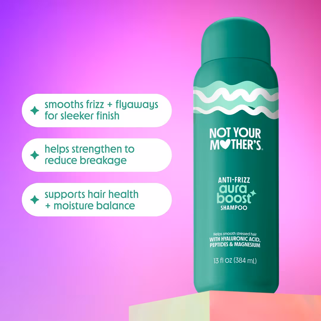 Not Your Mother's  aura boost Anti-Frizz Shampoo