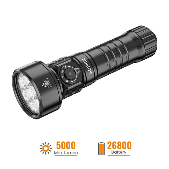 SOFIRN SD11 5000lm Scuba Diving Flashlight