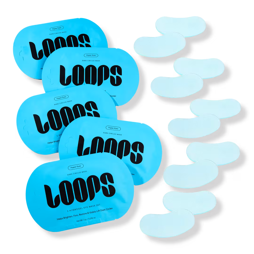 LOOPS  Hyper Eyes Dark Circles Hydrogel Eye Mask Set