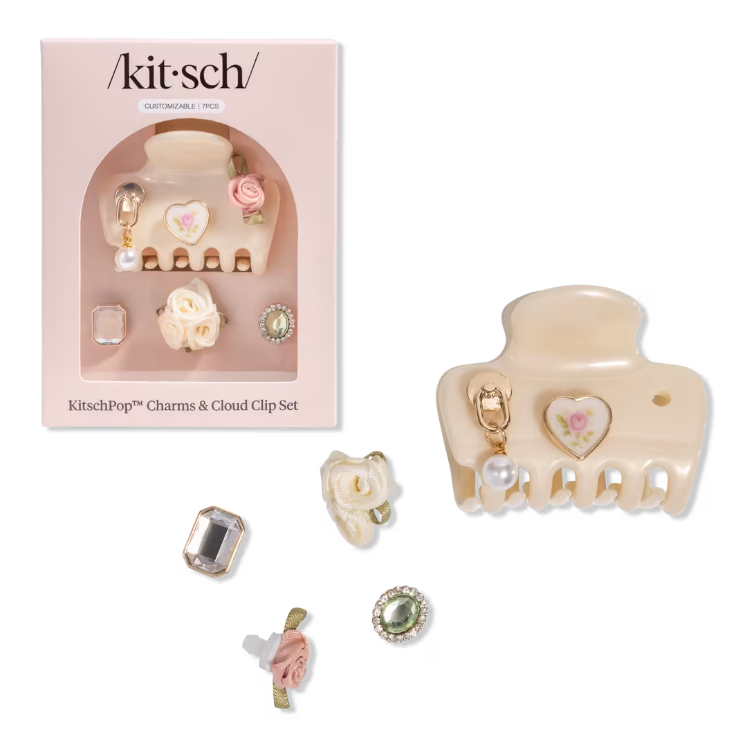 Kitsch  Kitschpop Charms & Cloud Clip 7 Piece Set Vintage