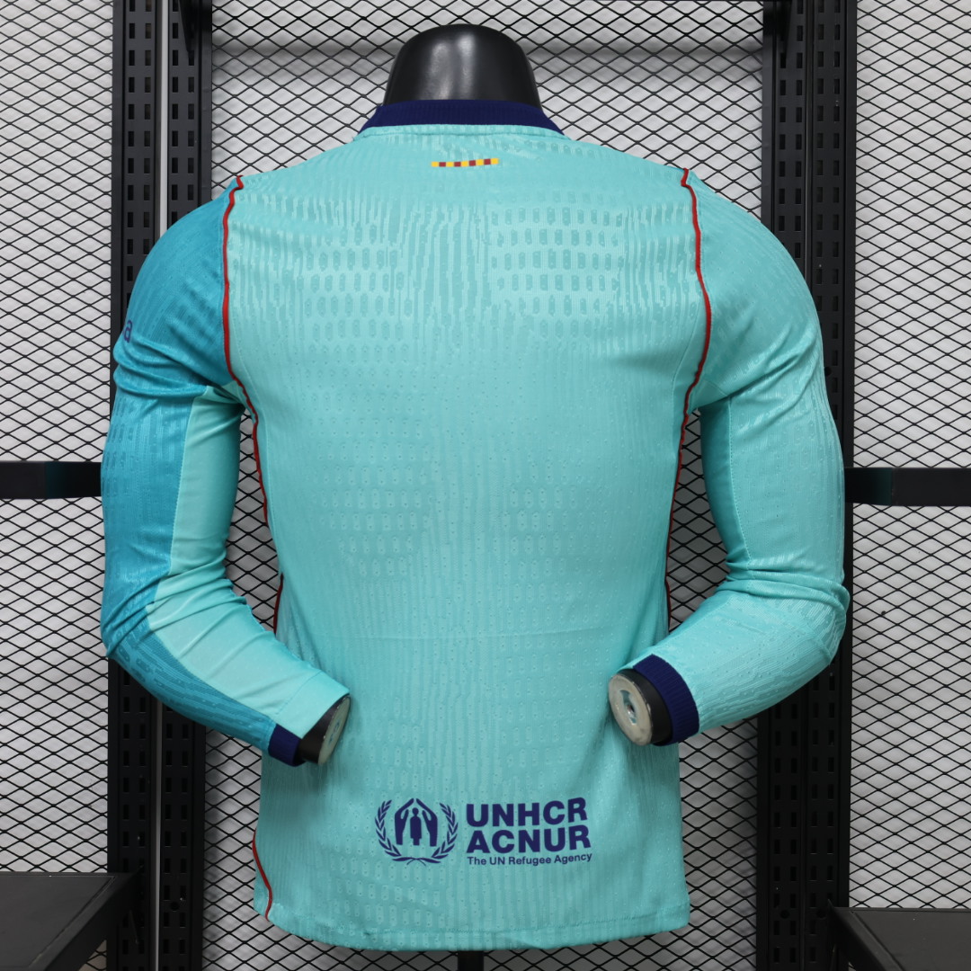 2026/2027 Barcelona Away Long Sleeve Football Shirts (Player version)