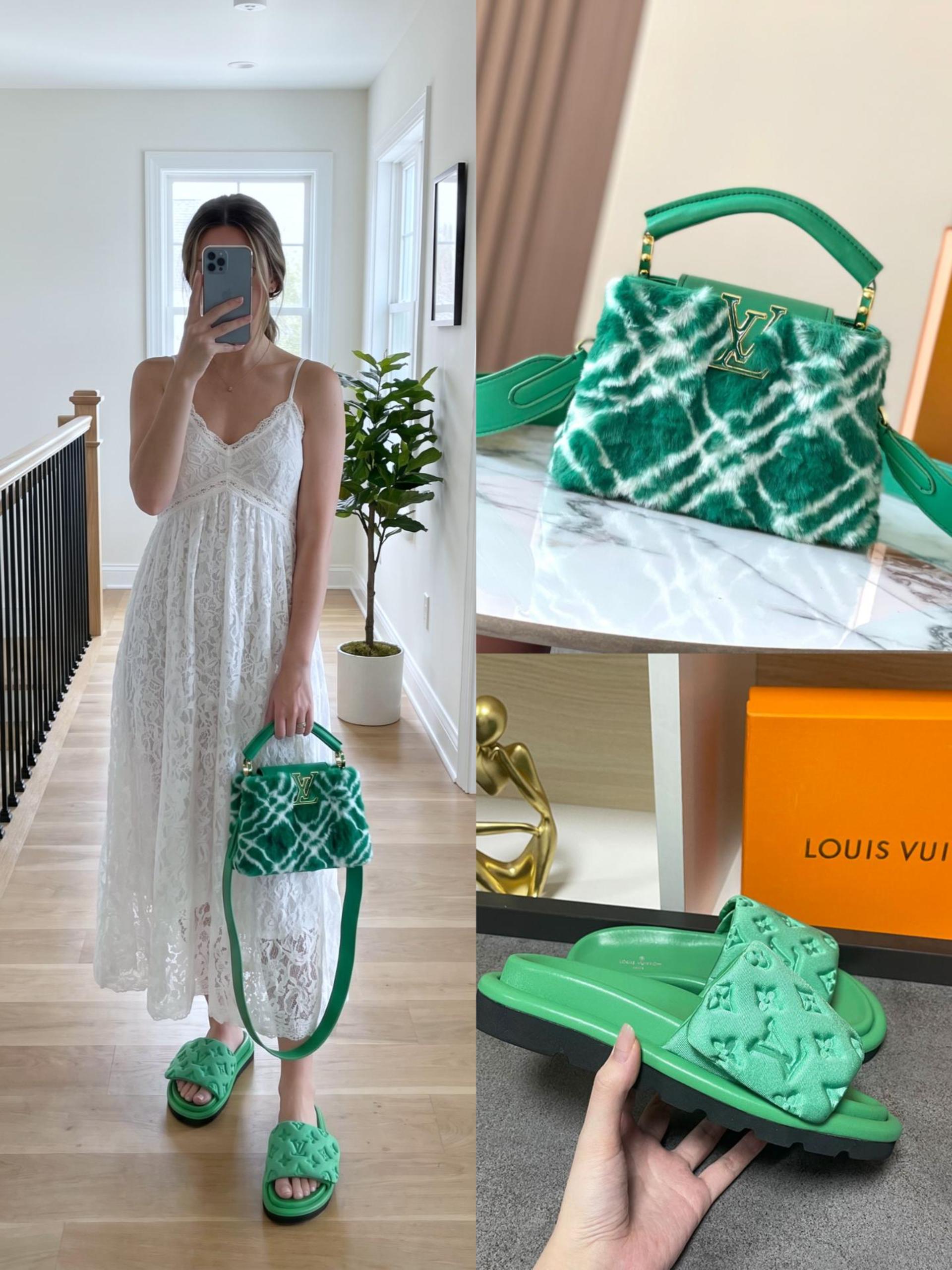 LV Shoes & Bag Set