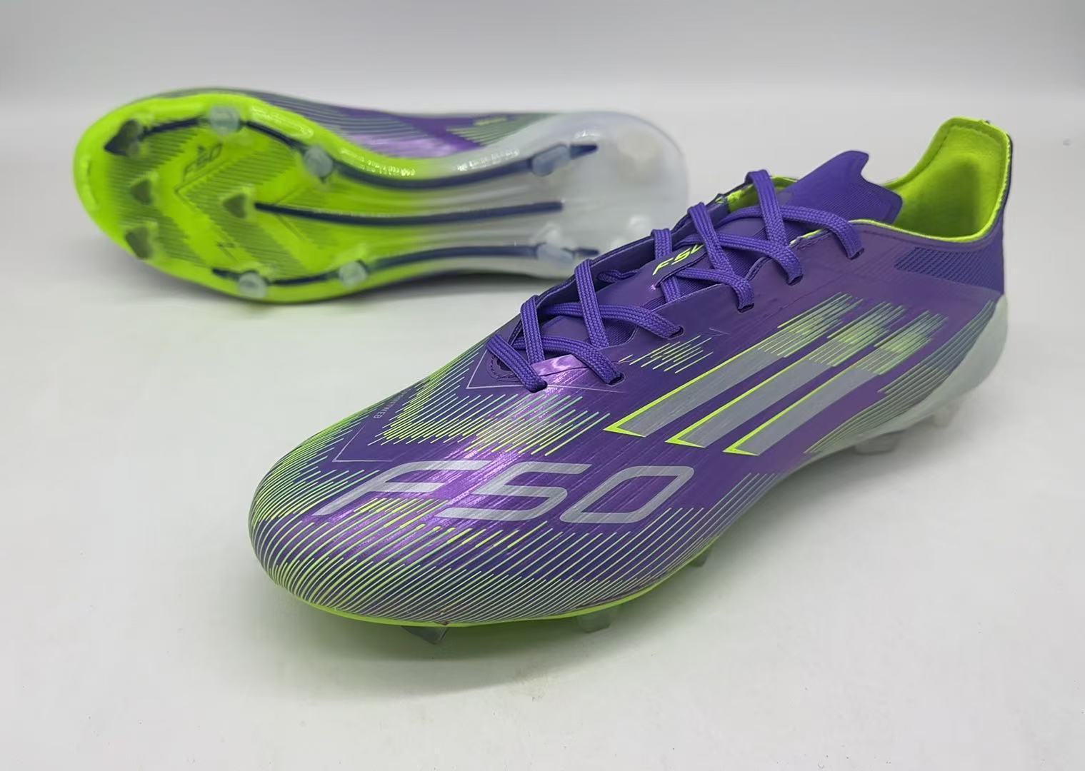 F50+ Air Cushion Knitted Football Shoes FG Spike