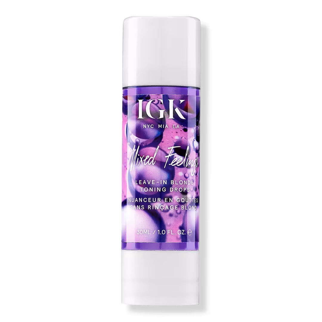 IGK  Mixed Feelings Leave-In Blonde Toning Drops