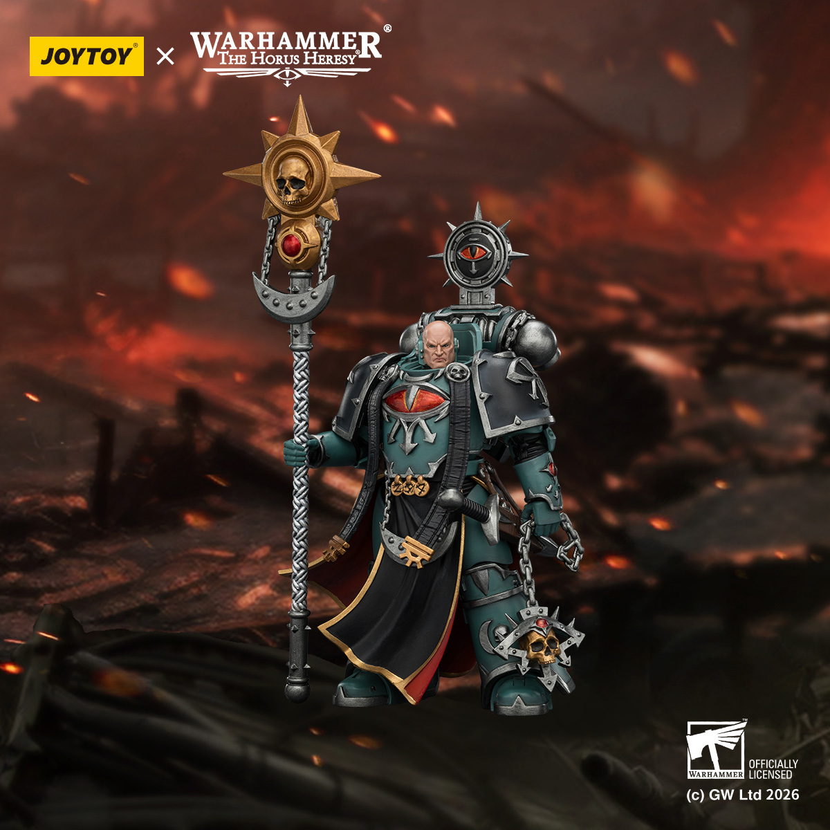 JOYTOY JT03929 Warhammer The Horus Heresy 1:18 Sons Of Horus Dark Emissary Consul - JOYTOY WORLD