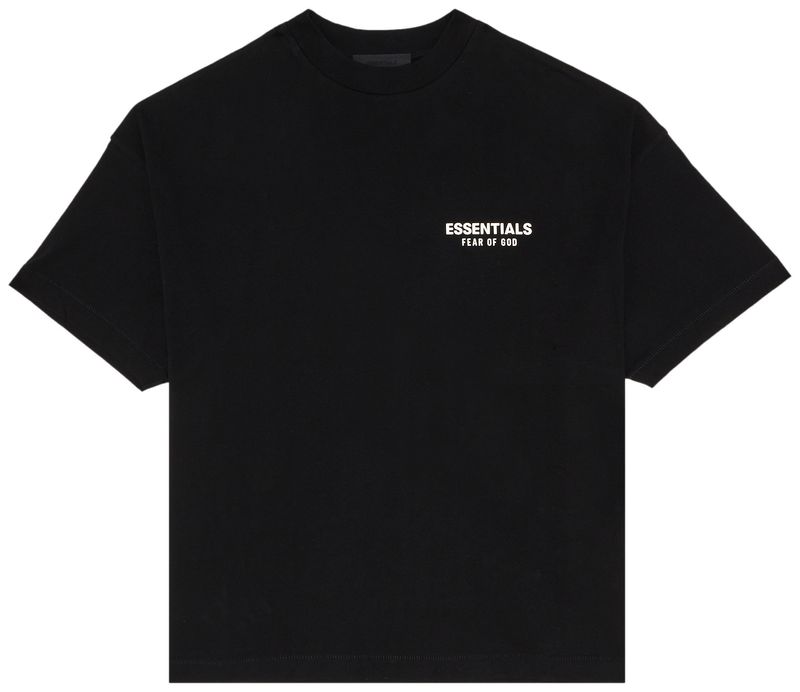 Tee Jersey Crewneck Black/SS24