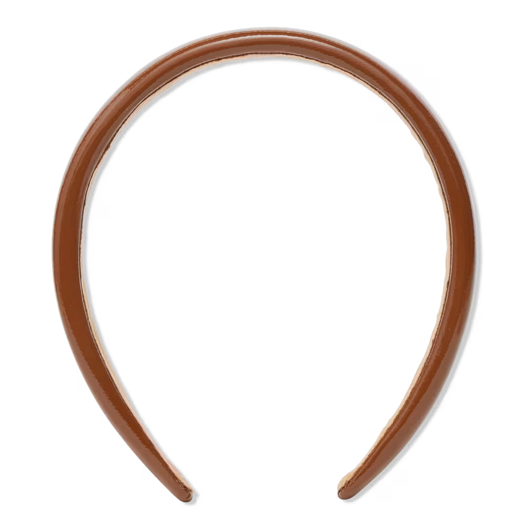 Product-obsessed  Patent Padded Headband