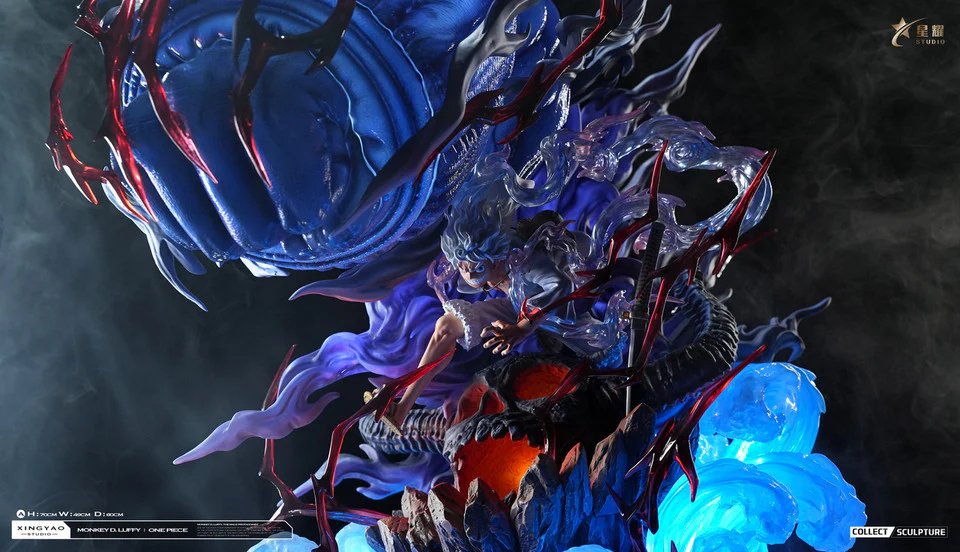 One Piece - Nika Luffy | Resin Statue | by XingYao Studio