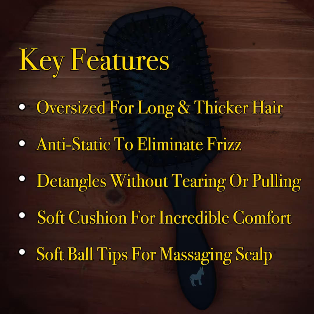 Pete & Pedro  Paddle Detangler Hair Brush