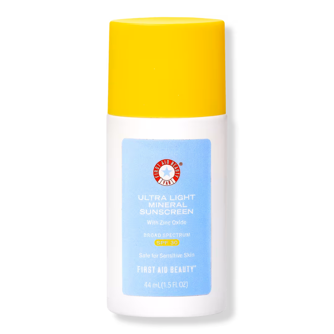 First Aid Beauty  Ultra Light Mineral Sunscreen with Zinc Oxide SPF 30