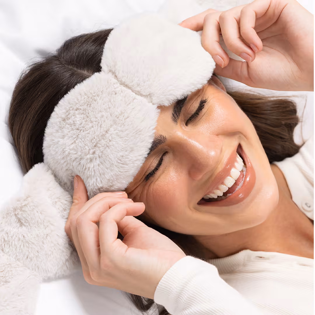 Nodpod  The Teddy Weighted Blanket For Your Eyes