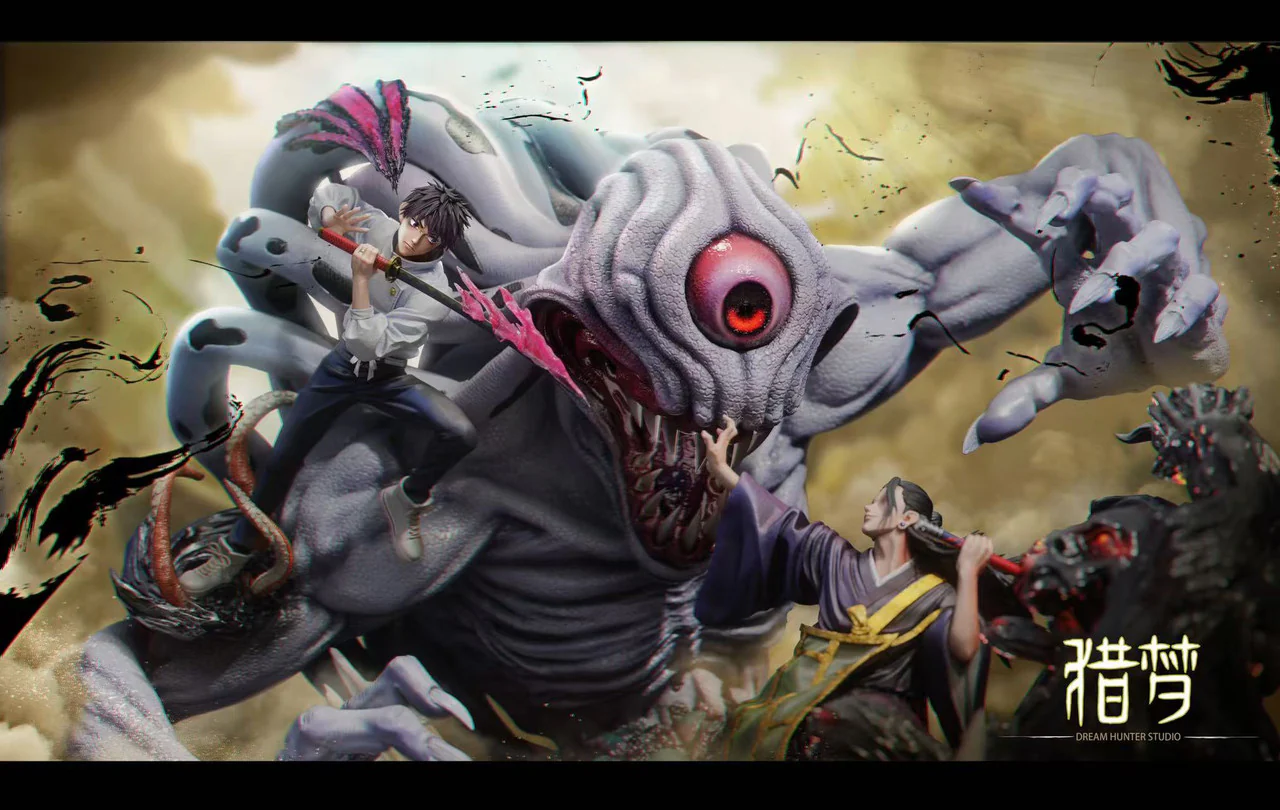 Jujutsu Kaisen - Okkotsu Yuta vs Geto Suguru | 1:6 Resin Statue | by Dream Hunter Studio