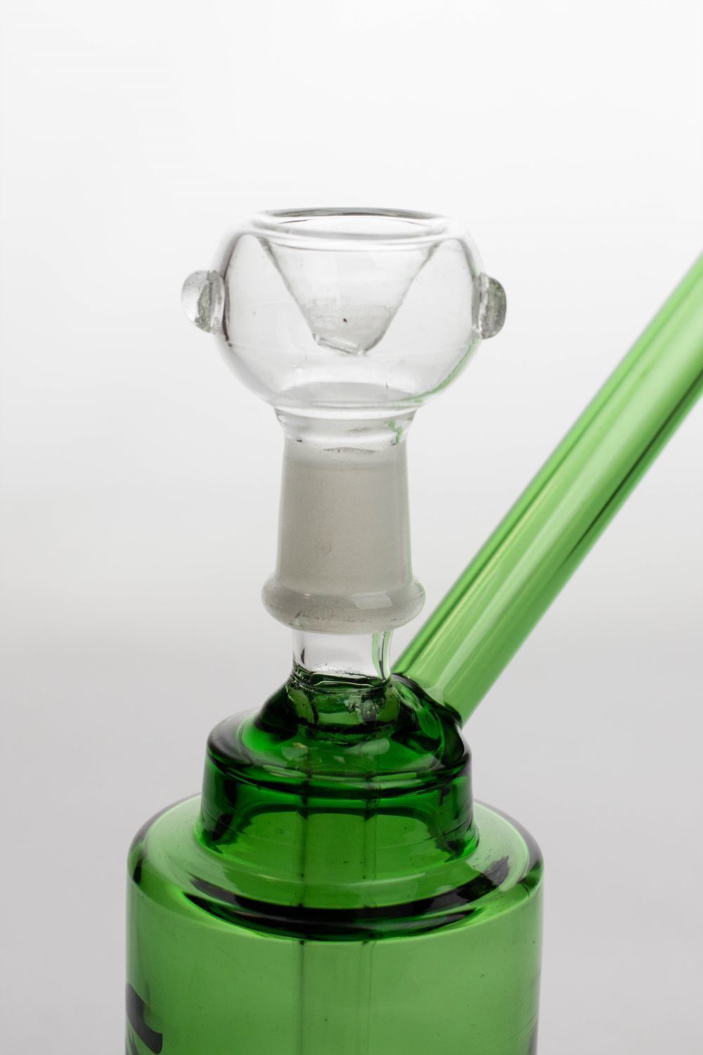 7 Lego head 2-in-1 glass water bubbler