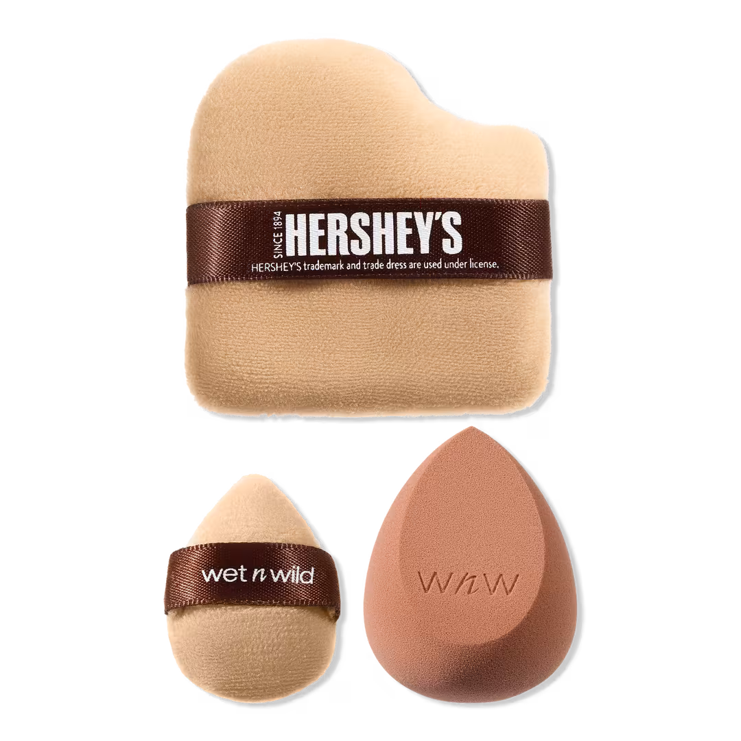 Wet n Wild  Hershey's 3-Piece Makeup Sponge and Puff Set