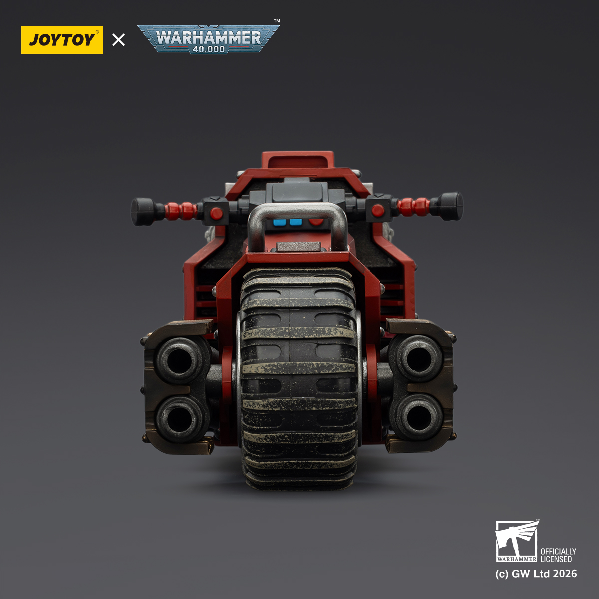 JOYTOY  Warhammer 40k 1: 18 Raider-pattern Combat Bike - JOYTOY WORLD