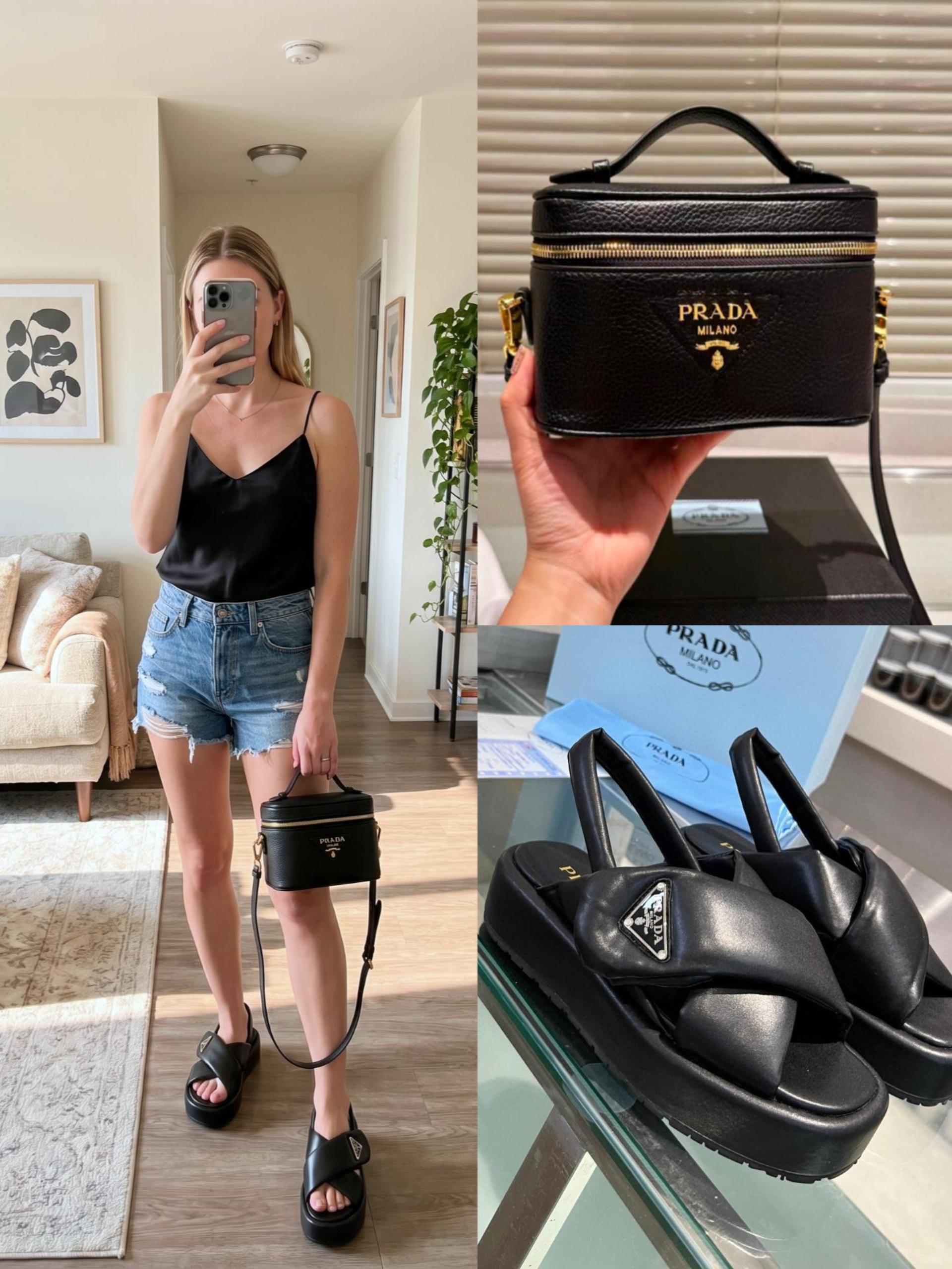 Prada Shoes & Bag Set