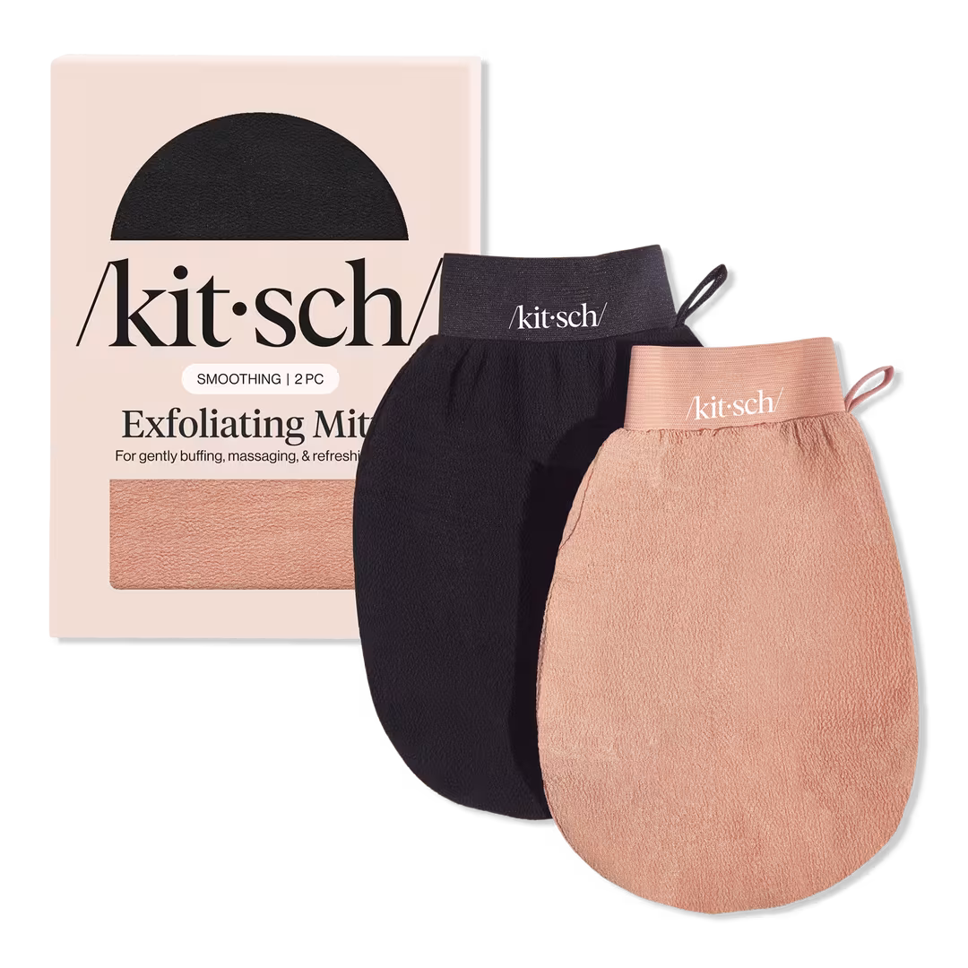 Kitsch  Exfoliating Glove 2pc Set