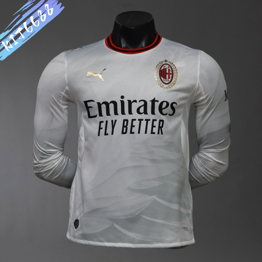 2026/2027 AC Milan Away Long sleeves Football Shirt (Player Edition)