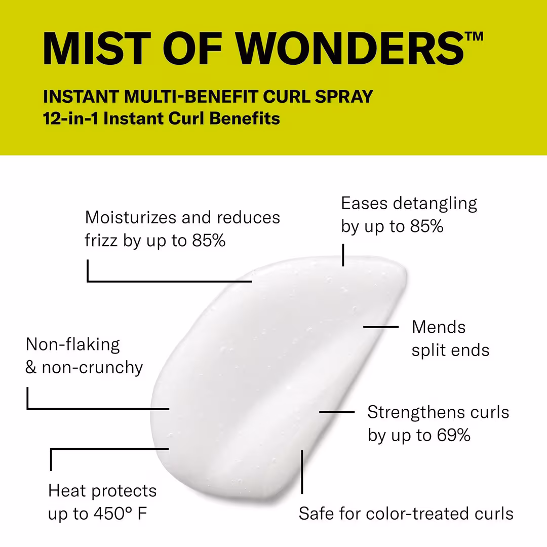 DevaCurl  MIST OF WONDERS Leave-In Instant Multi-Benefit Curl Spray