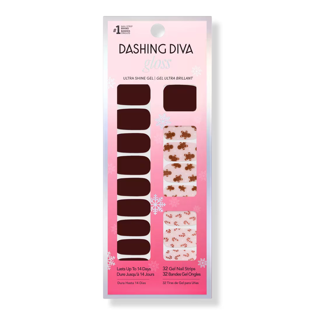 Dashing Diva  GLOSS, Gel Nail Strips, Sugar & Spice
