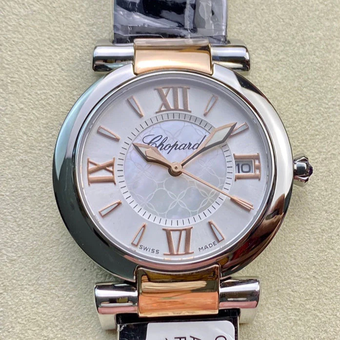 Chopard Watch Impepiale 36mm Silver White Dial
