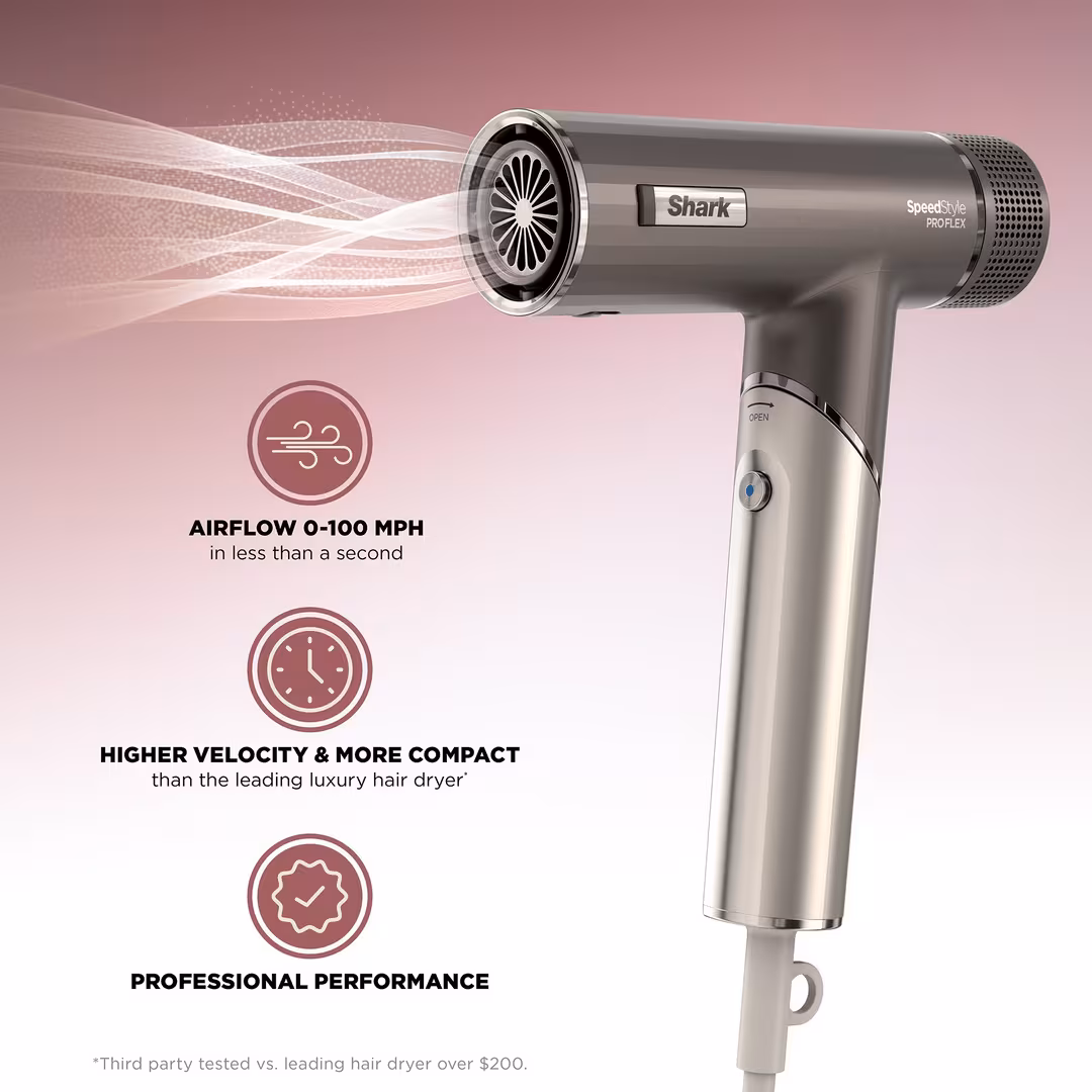 Shark Beauty  SpeedStyle Pro Flex Professional Performance High-Velocity Hair Dryer System