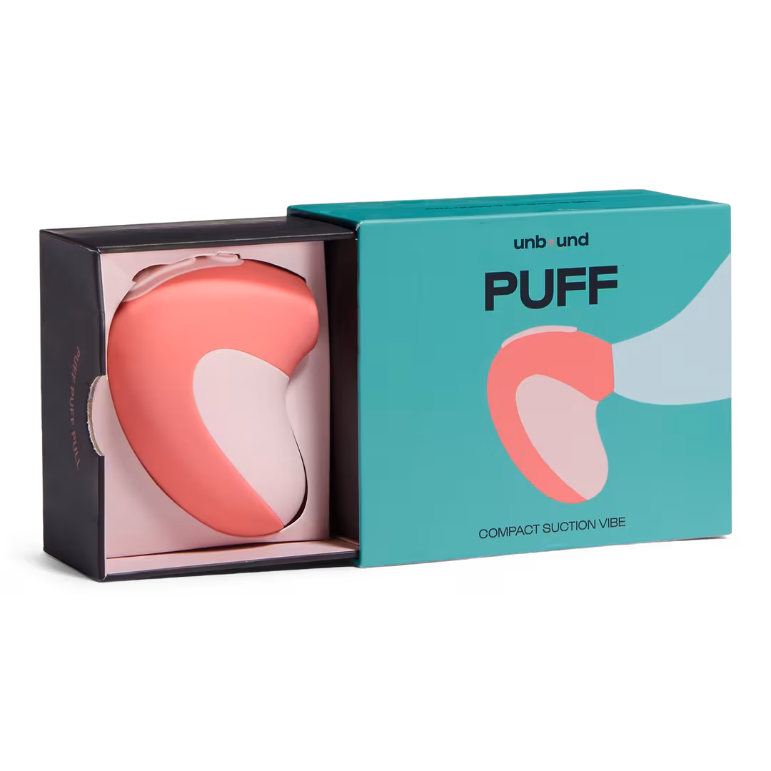 Unbound  Puff Compact Suction Vibrator