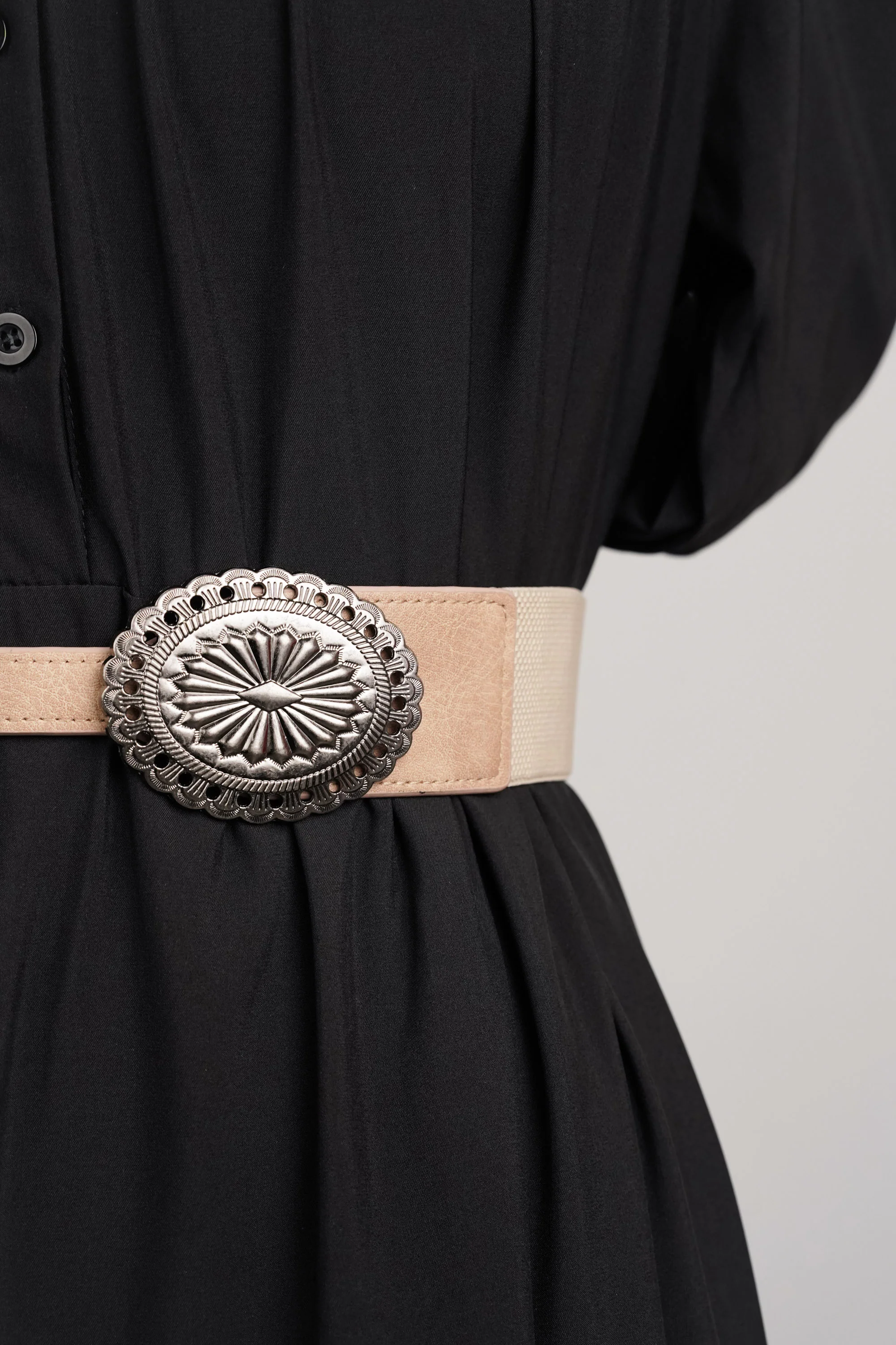 Oxidised Buckle Belt
