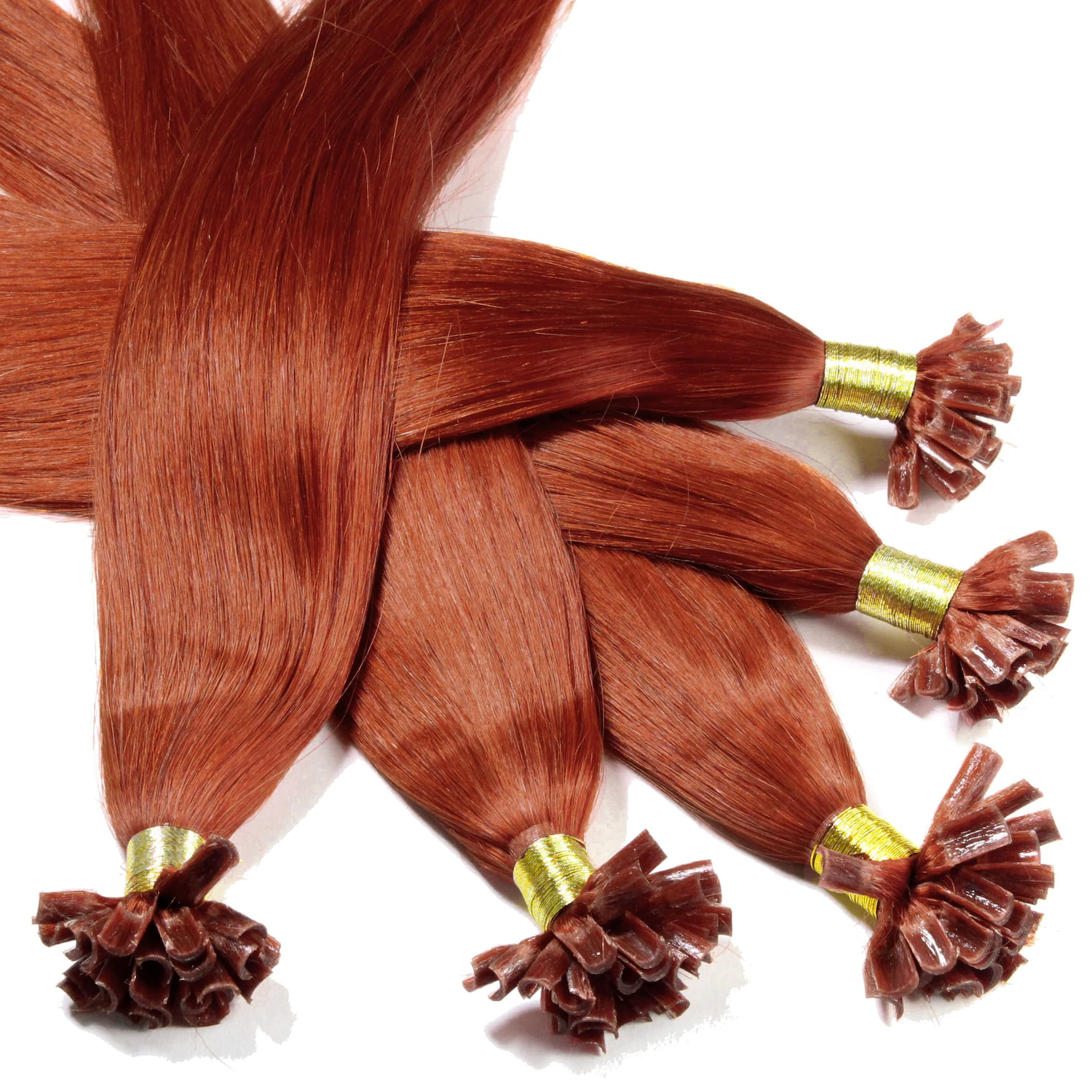 Bonding Extensions Echthaar #8/43 Hellblond Rot-Gold 1g