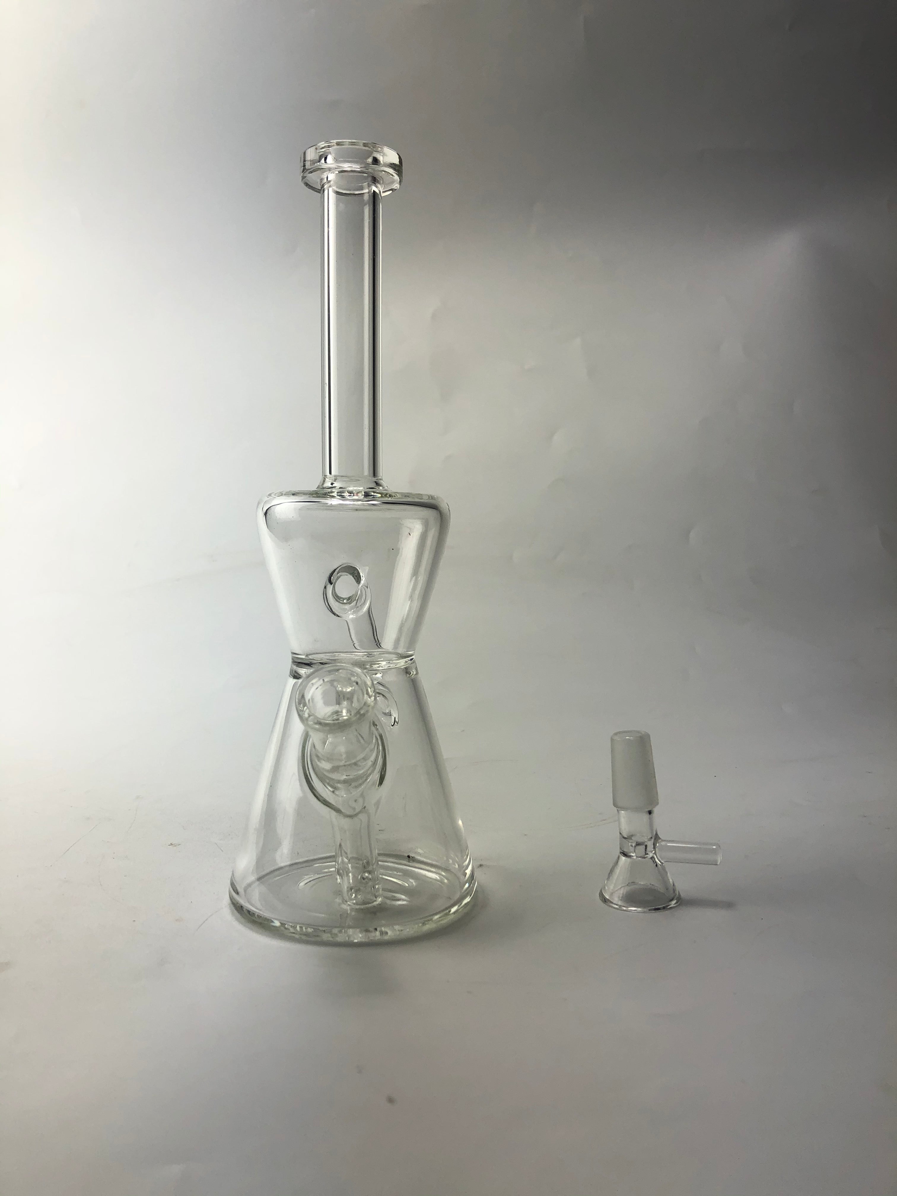 9 Glass Recycler Dab Rig
